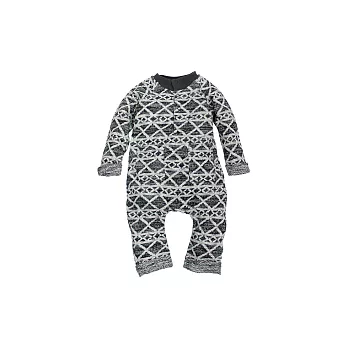 德國【bellybutton】童裝 - 有機棉圖騰針織連身衣XS(62)2-4M