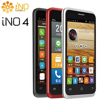 iNO 4 4吋雙核雙卡3G智慧型手機(公司貨)黑