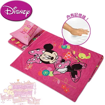 迪士尼兒童記憶綿睡墊組-米妮
