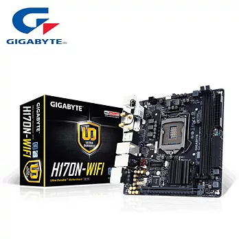 GIGABYTE 技嘉 GA-H170N-WIFI 主機板
