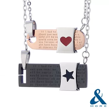 【&MORE】愛迪莫鈦鍺-NO.32鍺鋼『愛宣言』情人對鍊