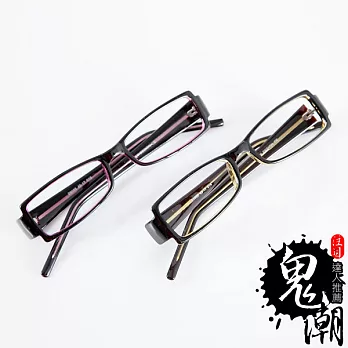 【男人幫】潮流人氣膠框眼鏡(Z0215)黄