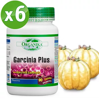 【Organika優格康】藤黃果(90顆)超值6瓶組