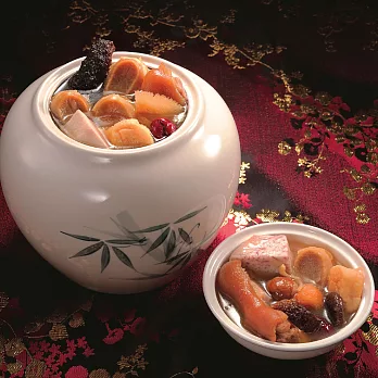 黑橋牌嚴選年菜-御膳鮑參佛跳牆(不含甕)