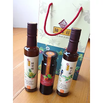 【食在安市集】福山農莊:萃釀雙果醋+桑葚果醬禮盒