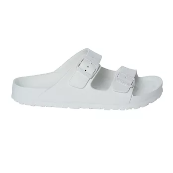 AIRWALK-休閒雙扣環多功能室內外拖鞋8白