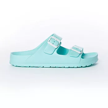 AIRWALK-休閒雙扣環多功能室內外拖鞋4湖水藍