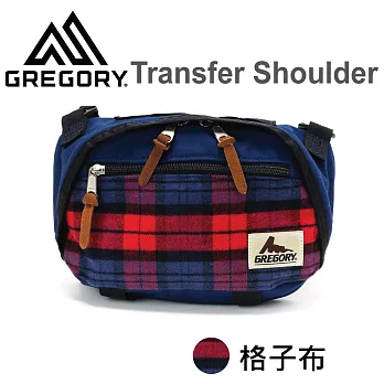 【美國Gregory】Transfer Shoulder日系休閒側背包-格子布-M
