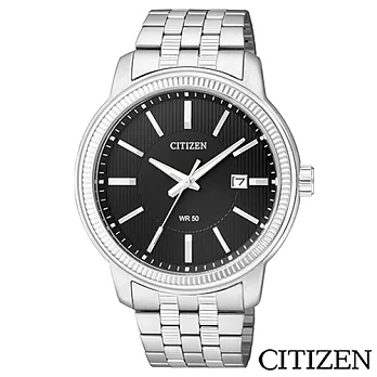 CITIZEN星辰 商務款日期視窗腕錶 BI1080-55E