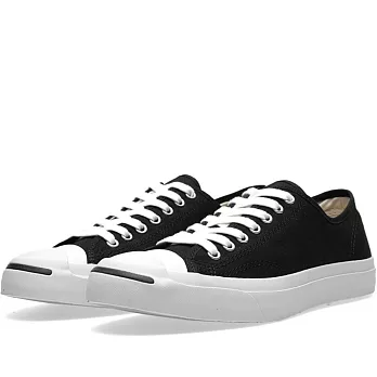 【GT Company】Converse JACK PURCELL帆布開口笑中性款24.5黑色