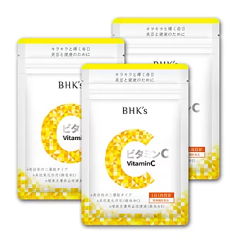 BHK’s-光萃維他命C雙層錠(3袋入)(30顆/袋)