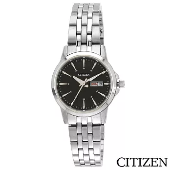 CITIZEN星辰 簡潔大方時尚女性腕錶 EQ0600-57E