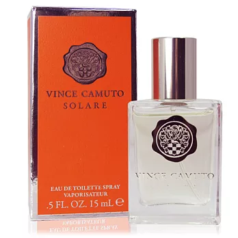 【Vince Camuto 文斯卡穆托】Solare烈日男性淡香水 小香 15ml