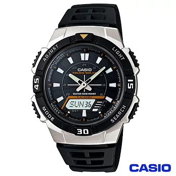 CASIO卡西歐 太陽能數位指針雙顯錶 AQ-S800W-1E