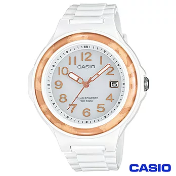 CASIO卡西歐 豹紋太陽能簡約時尚腕錶 LX-S700H-7B3