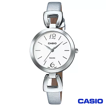 CASIO卡西歐 時尚典雅氣質女性皮帶腕錶 LTP-E402L-7A