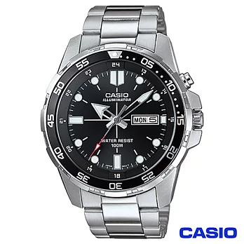 CASIO卡西歐 賽車概念款型男石英腕錶 MTD-1079D-1A
