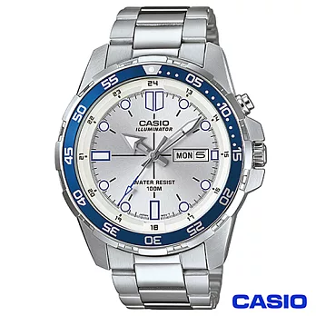 CASIO卡西歐 賽車概念款型男石英腕錶 MTD-1079D-7A1