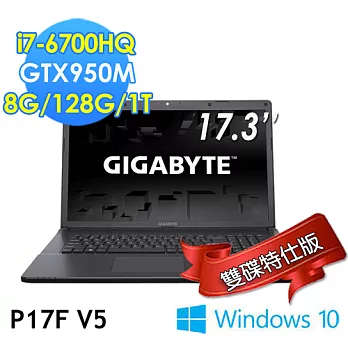 技嘉 GIGABYTE P17Fv5 17.3吋 i7-6700HQ GTX965 WIN10 (雙碟特仕版)