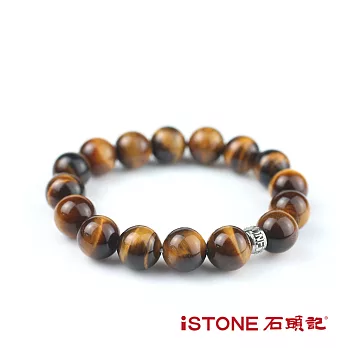 石頭記 轉運珠12mm手鍊-吉祥虎眼石虎眼石