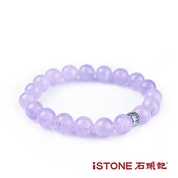 石頭記 轉運珠10mm手鍊-貴氣紫玉紫玉
