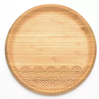 la-boos 圓竹兩用盤組(青海波系列 冬季限定版!)大海波