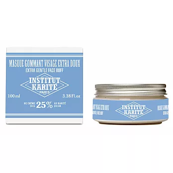 Institut Karite Paris 巴黎乳油木溫和去角質面膜 100ml【內含乳霜面膜體驗包 2ml】