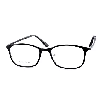 【情人節告白神器】Gluck! 書院氣質 圓方框平光眼鏡2054-1黑