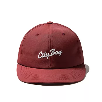 韓國包袋品牌 the-Earth - NC CB BALL CAP (Burgundy) 防潑水棒球帽 (柏根地紅)