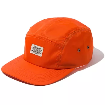 韓國包袋品牌 the-Earth － NYLON CAMP CAP (Orange) 防潑水尼龍五分割帽 (橘)