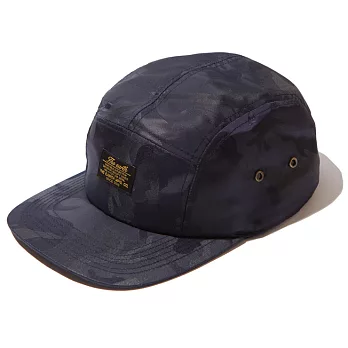 韓國包袋品牌 the-Earth - J.Q CAMO CAMP CAP (Navy) 防潑水五分割帽 (海軍藍迷彩)
