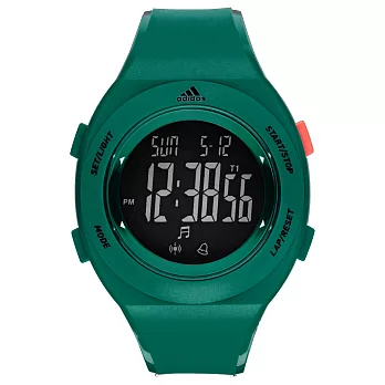 adidas 玩色潮流時尚腕錶-綠x大