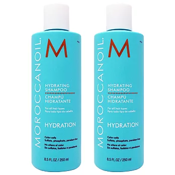 Moroccan oil摩洛哥優油 優油保濕水潤洗髮露 250ml*2