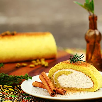 【大目農田】爆餡!薑黃黑糖生乳捲