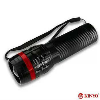 【KINYO】100流明超亮晶片手電筒(LED608)