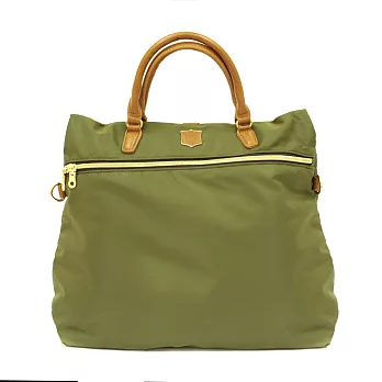 【U】Migo Bear - 花漾純色3way包(兩色可選) - 草綠