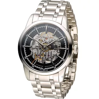 漢米爾頓 Hamilton 永恆經典鏤空腕錶 H40655131銀色