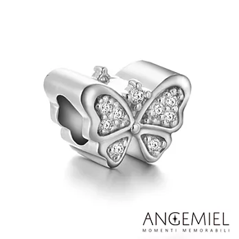 Angemiel安婕米 義大利925純銀串珠 蝶戀 串珠