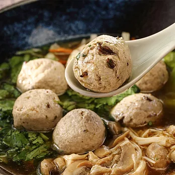 【祥榮】香菇貢丸×5包 450g/包 - 低卡蒟蒻製作 , 口感Q彈