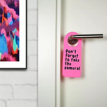 DOIY 掛牌便利貼(粉紅)