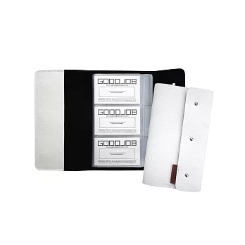 GOODJOB 點雅系列-120入卡夾(白色)