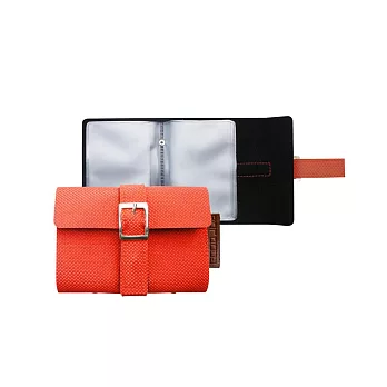 GOODJOB 都會系列-10入卡夾(橘紅)