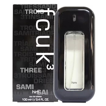 FCUK 3 HIM 男性淡香水 100ml