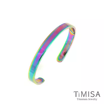 TiMISA 《至愛品藏 (極光) 純鈦手環》純鈦手環