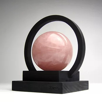 ZenKi原氣晶品天地人和晶球系列(65mm粉晶)