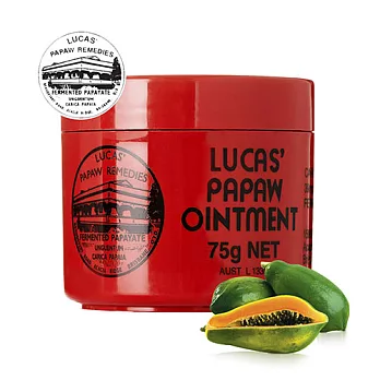 澳洲木瓜霜 Lucas Papaw Ointment 原裝進口正貨 (75g/瓶,共1入)