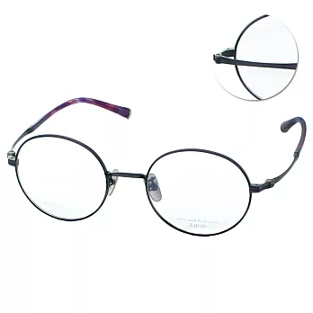 【odbo】光學眼鏡 復古圓框時尚工業風(迷幻紫 #1515-23)