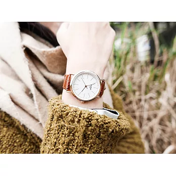 GUGU’S Watch 崔尼塔軟心奶油(女性棕)