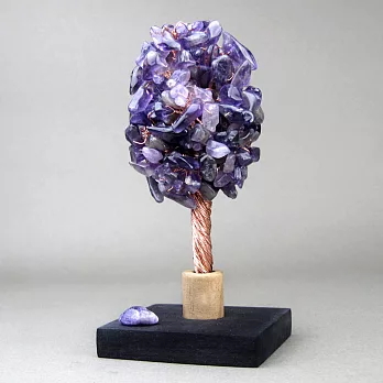 ZenKi原氣晶品FortuneTree圓滿幸運樹-智慧紫(12cm)