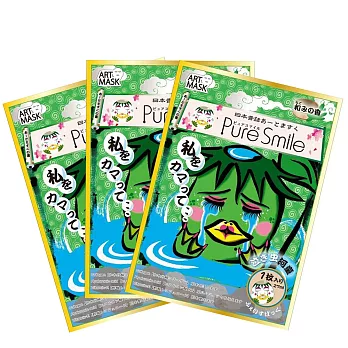 日本Pure Smile 日本傳說系列面膜(同款3入)愛哭河童